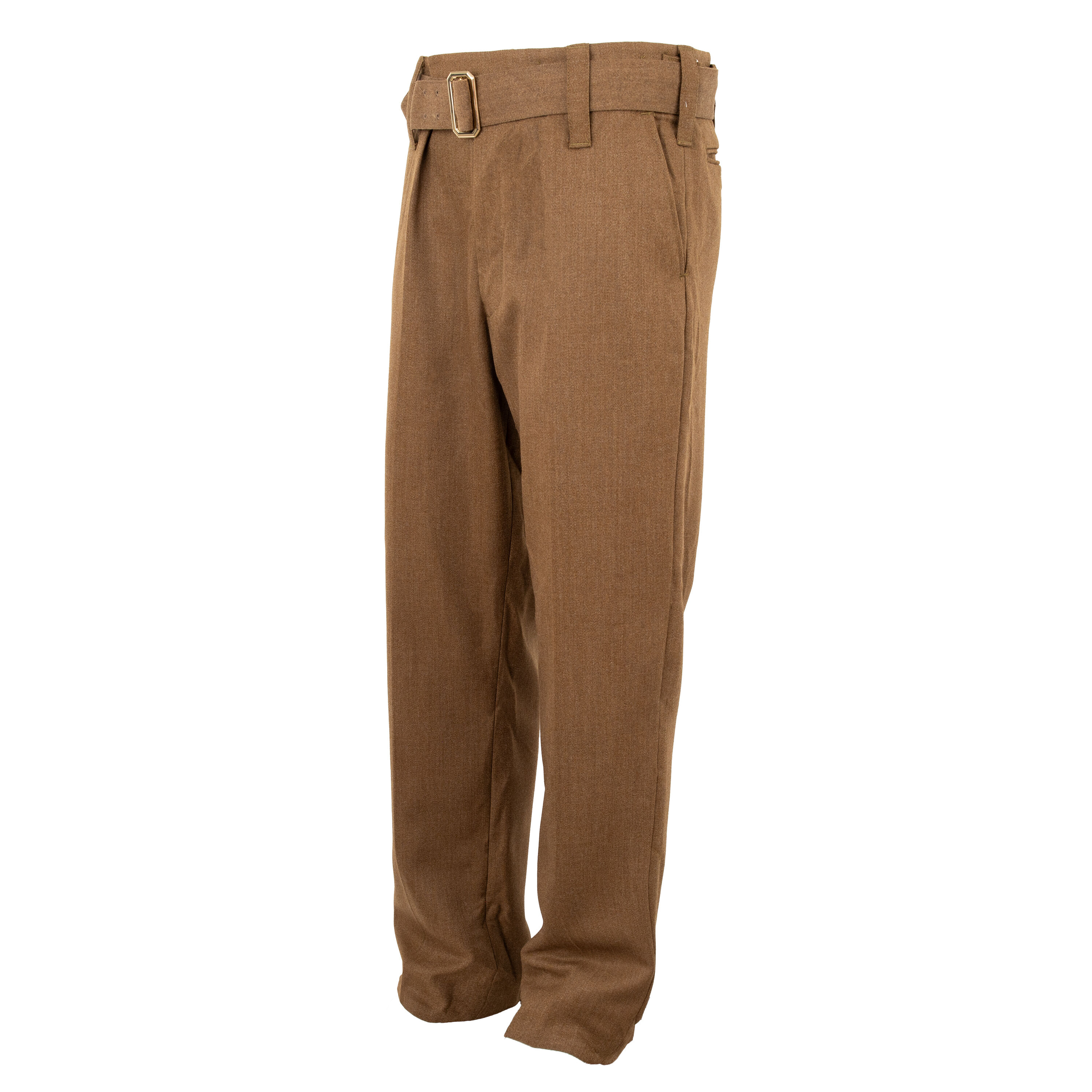 100% Wool British Army Trousers Brown Khaki No 2 Dress All